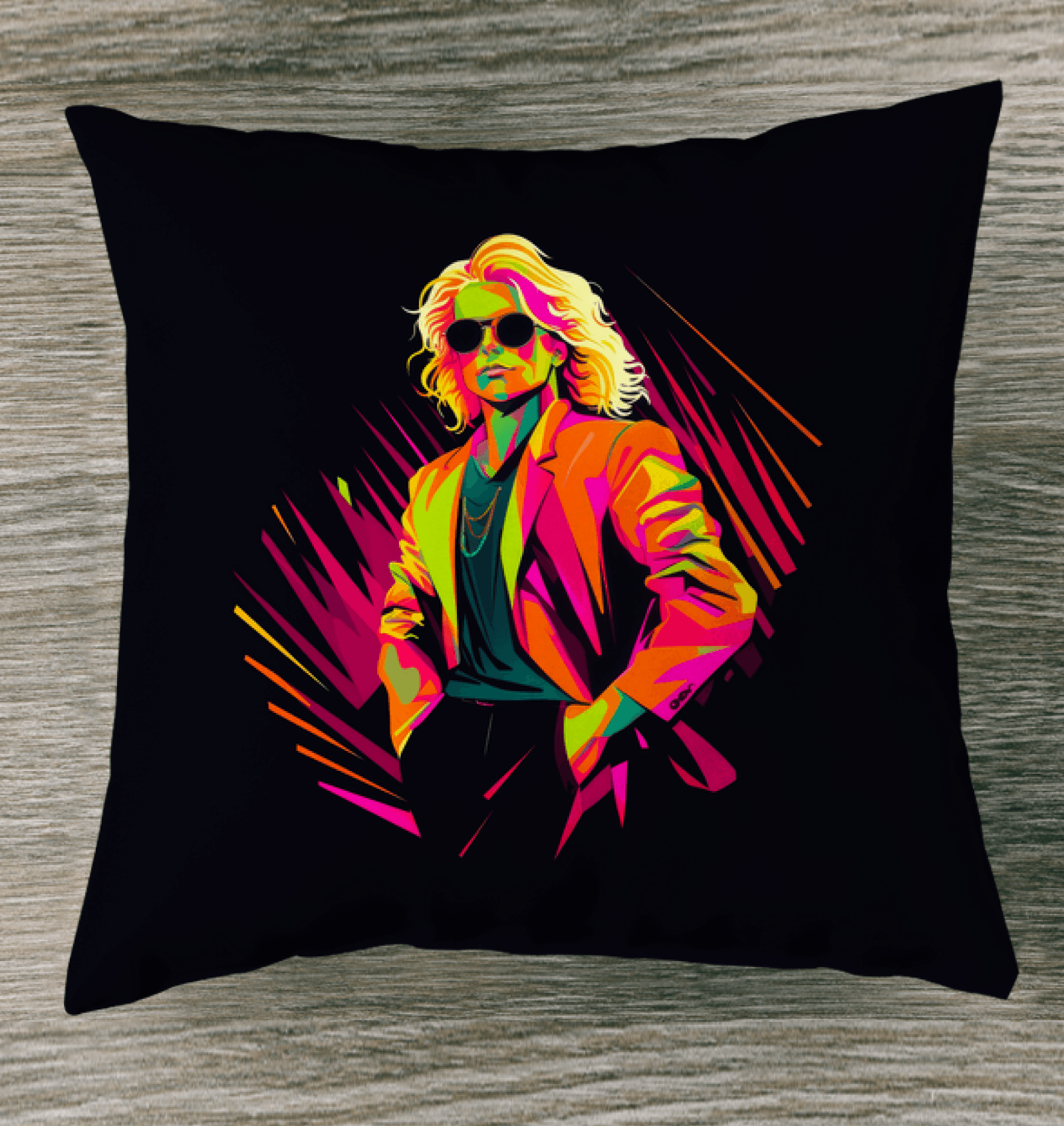 Fashionista's Gallery Outdoor Pillow - Beyond T-shirts