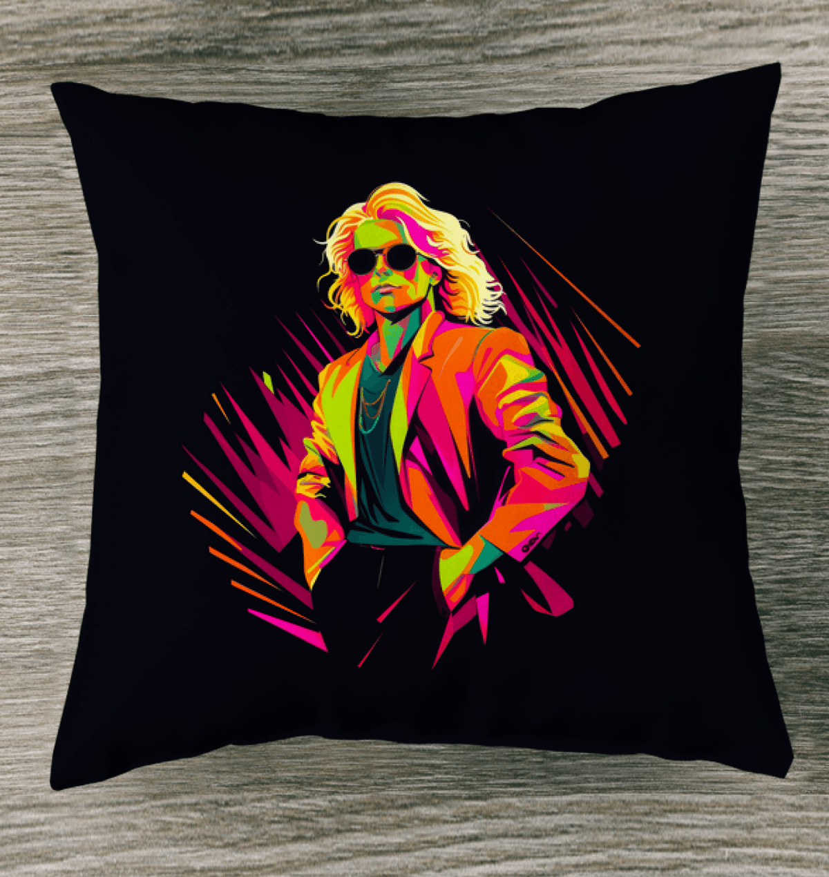 Fashionista's Gallery Outdoor Pillow - Beyond T-shirts