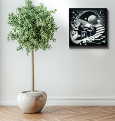 Lyrical Landscape Wrapped Canvas