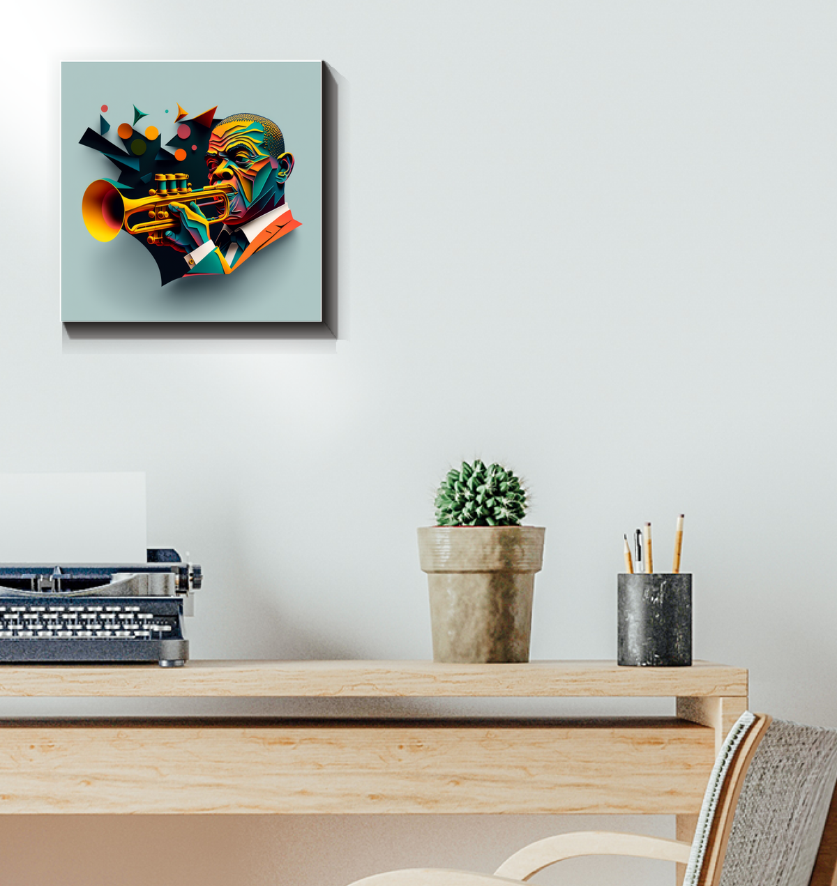 Disco Fever Wrapped Canvas