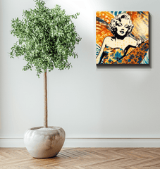 Surfing 5 08 Wrapped Canvas front view