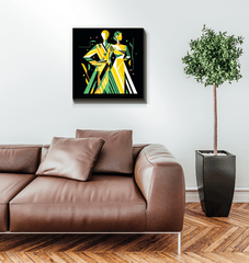 Runway Glamour Fashion Art Canvas - Beyond T-shirts