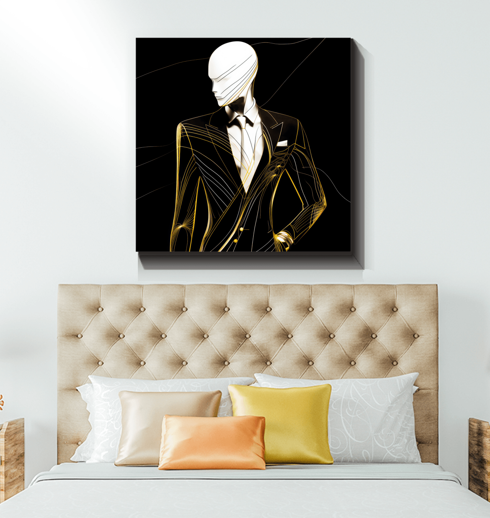 Chic Minimalist Wardrobe Canvas - Beyond T-shirts