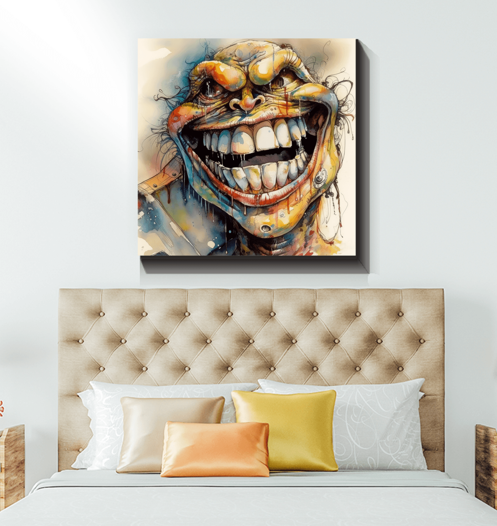 Playful Performances Caricature Canvas Art - Beyond T-shirts