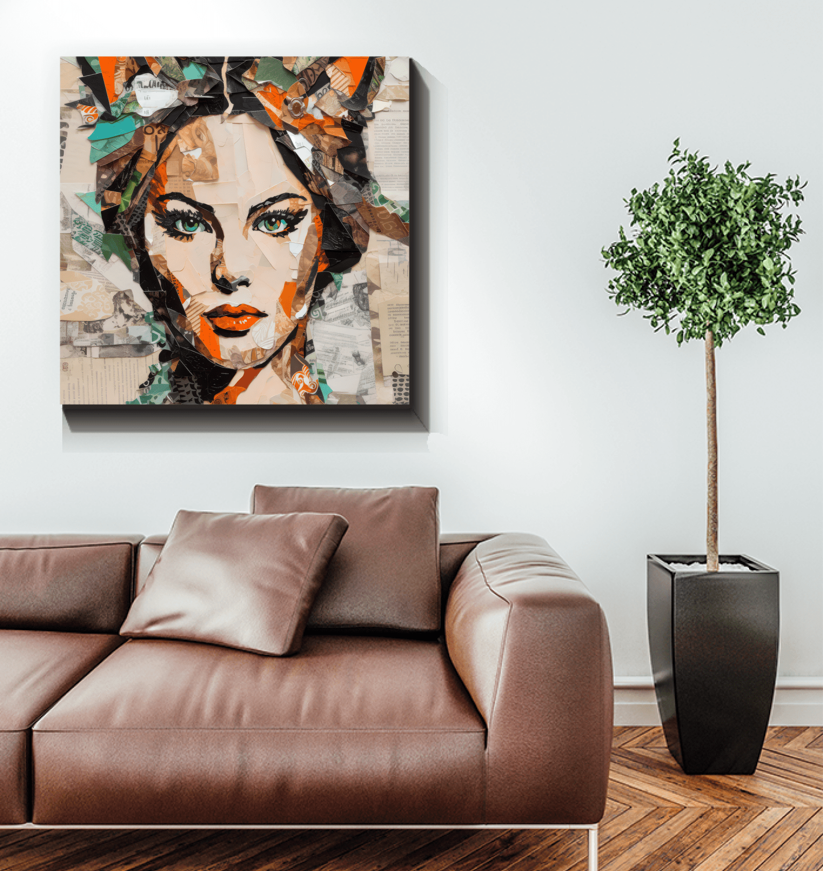 Euphonic Echoes Wrapped Canvas Notes Of Harmony - Beyond T-shirts