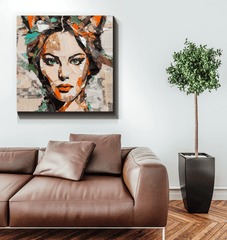 Euphonic Echoes Wrapped Canvas Notes Of Harmony - Beyond T-shirts