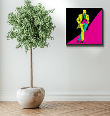 Modern Abstract Fashion Canvas - Beyond T-shirts