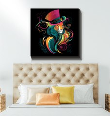 Courageous Monarch Canvas Artwork - Beyond T-shirts