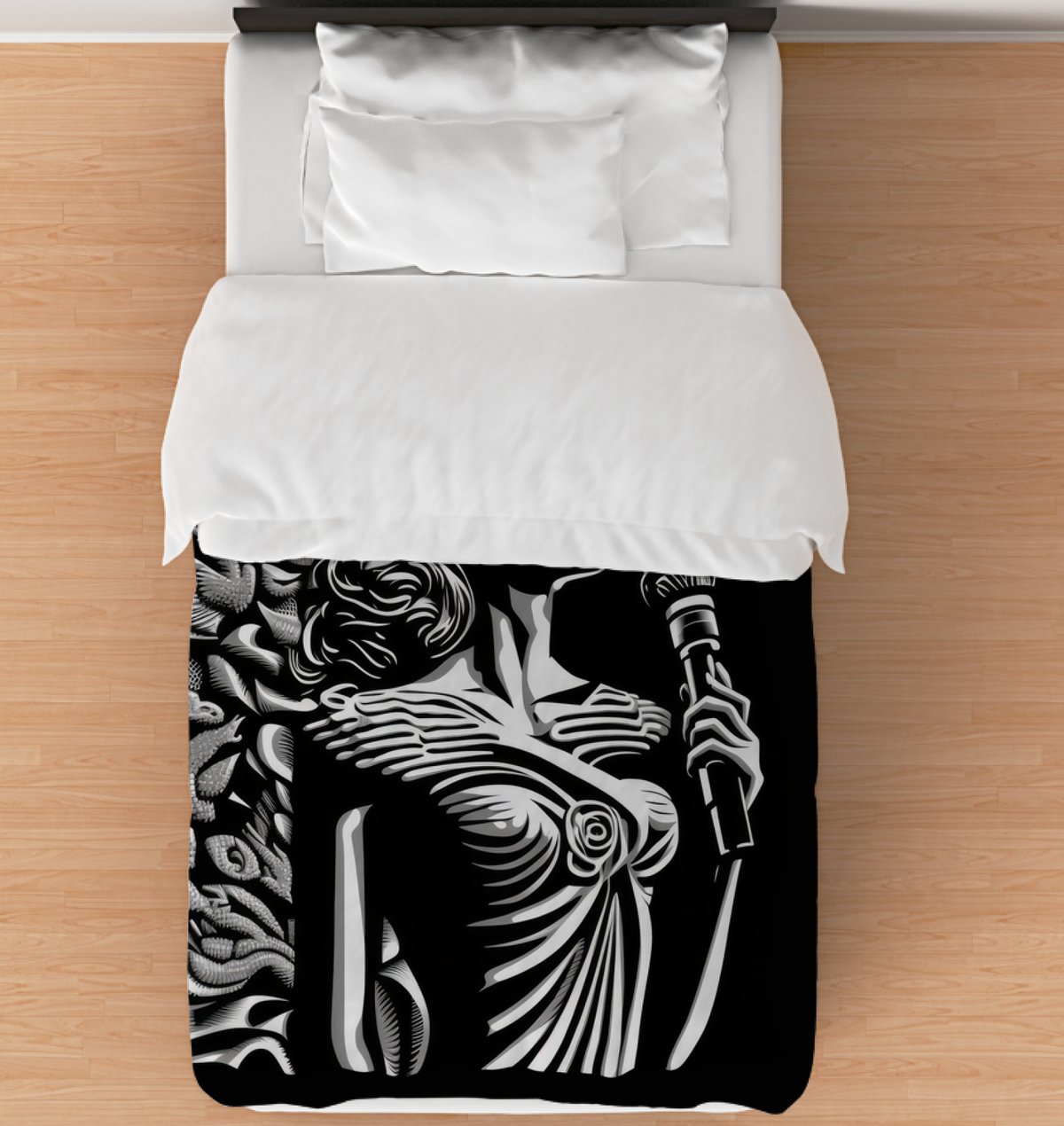 Pop Music Paradise Duvet Cover