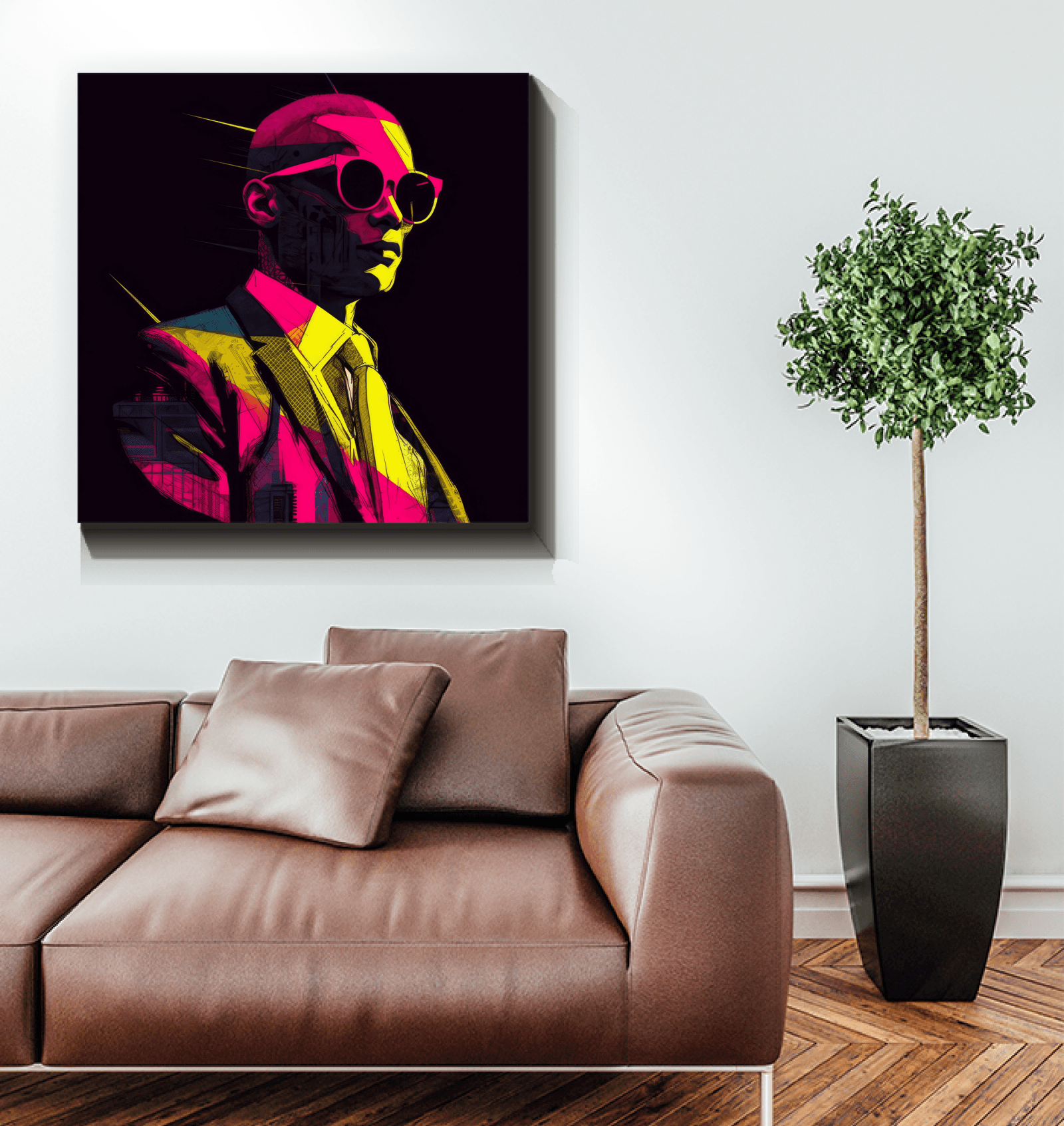 Runway Allure Fashion Canvas Print - Beyond T-shirts