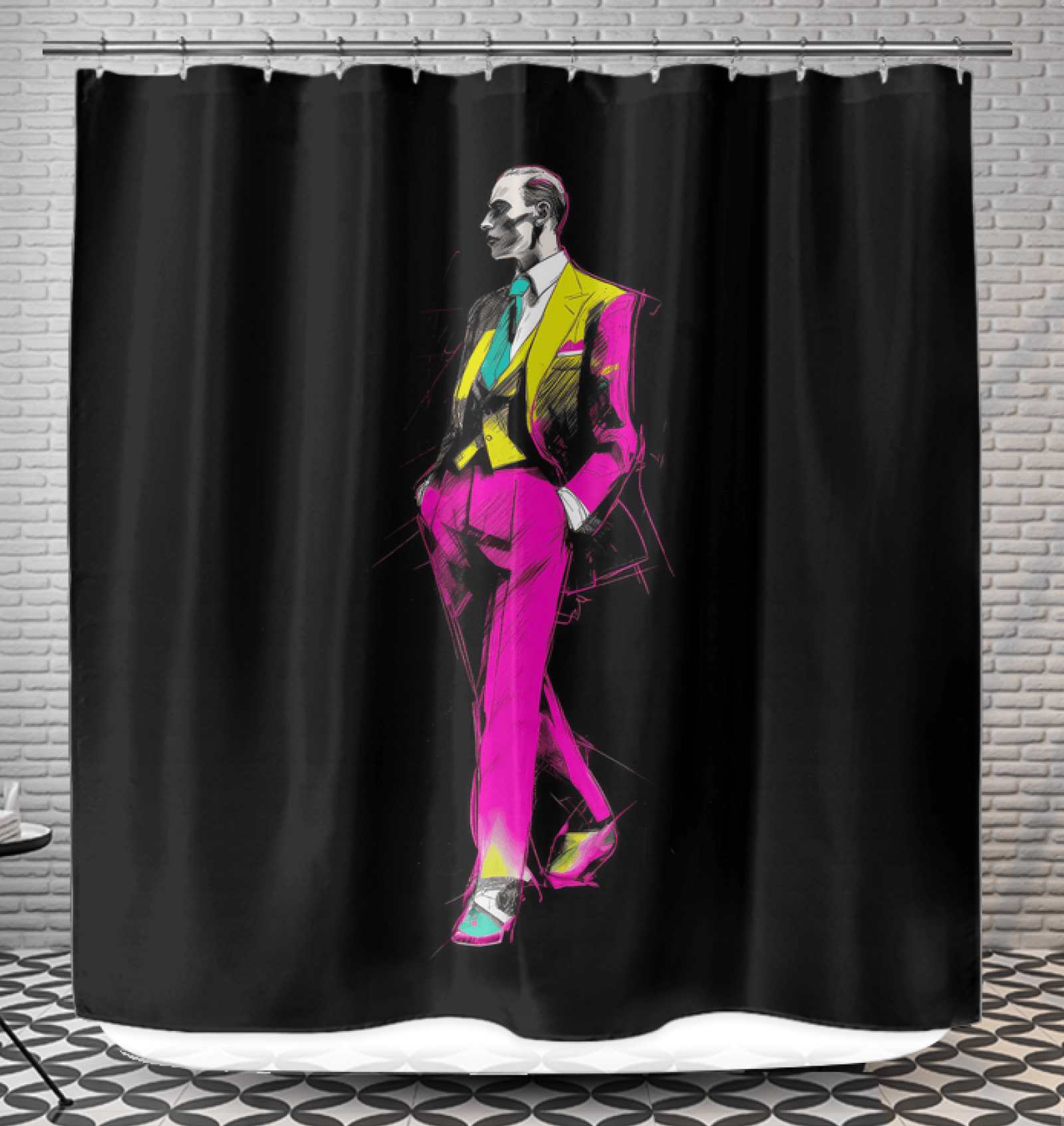 Trendsetter's Oasis Shower Curtain - Beyond T-shirts