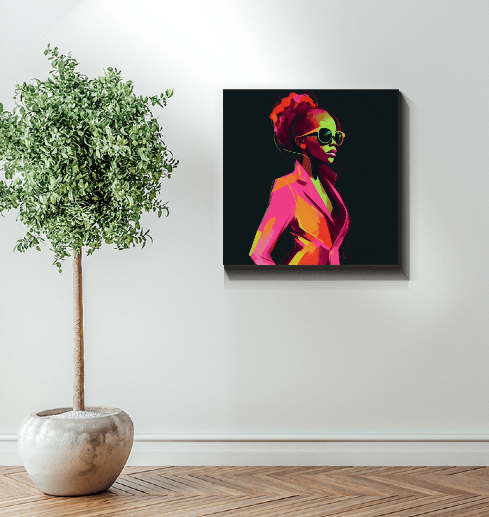 Vogue Vibes Runway Canvas Print - Beyond T-shirts