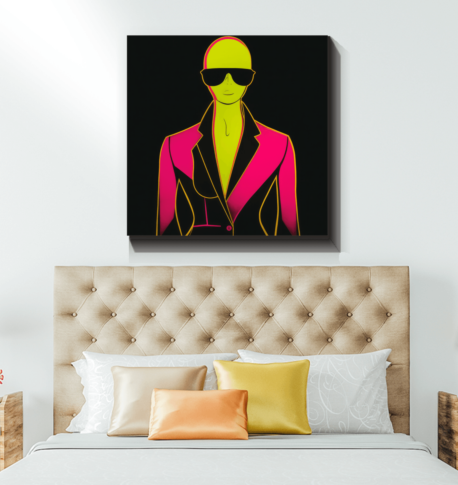 Fashionista's Paradise Canvas Art - Beyond T-shirts