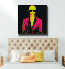 Fashionista's Paradise Canvas Art - Beyond T-shirts