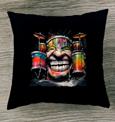 Violinist’s Vibrant Visions Pillow