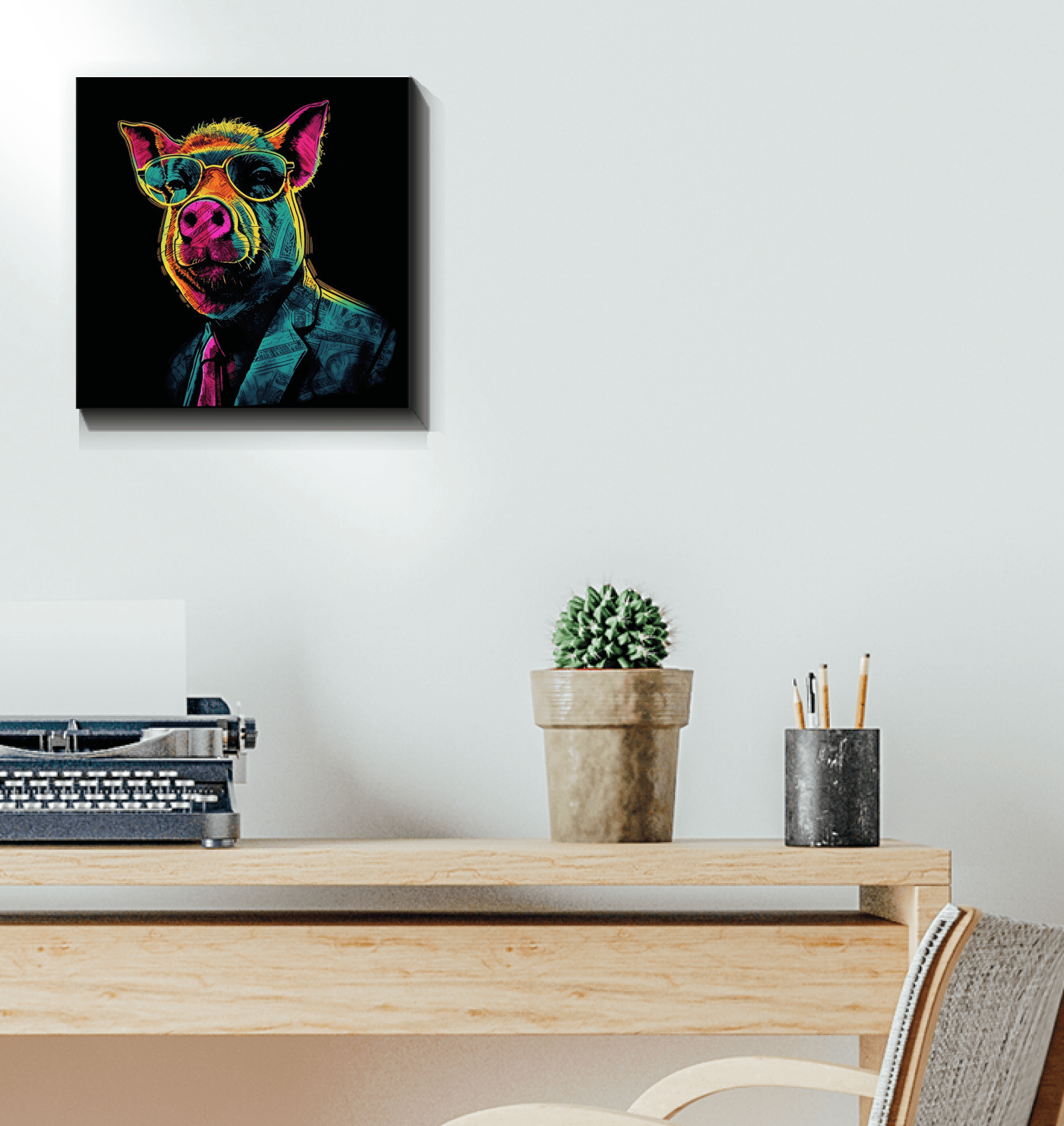 Serene Farm Life Canvas Print - Beyond T-shirts