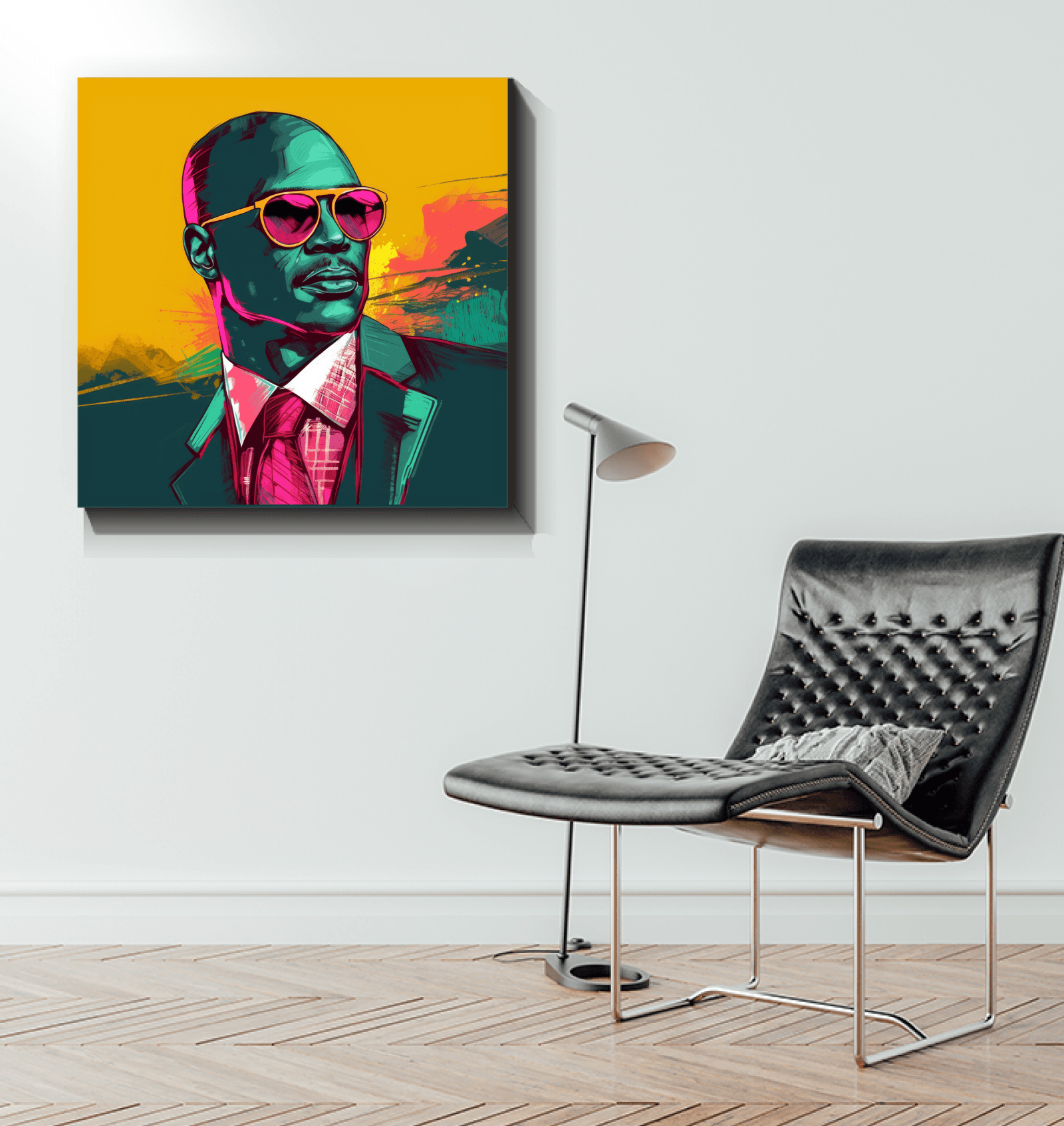 Runway Reverie Abstract Elegance Canvas - Beyond T-shirts