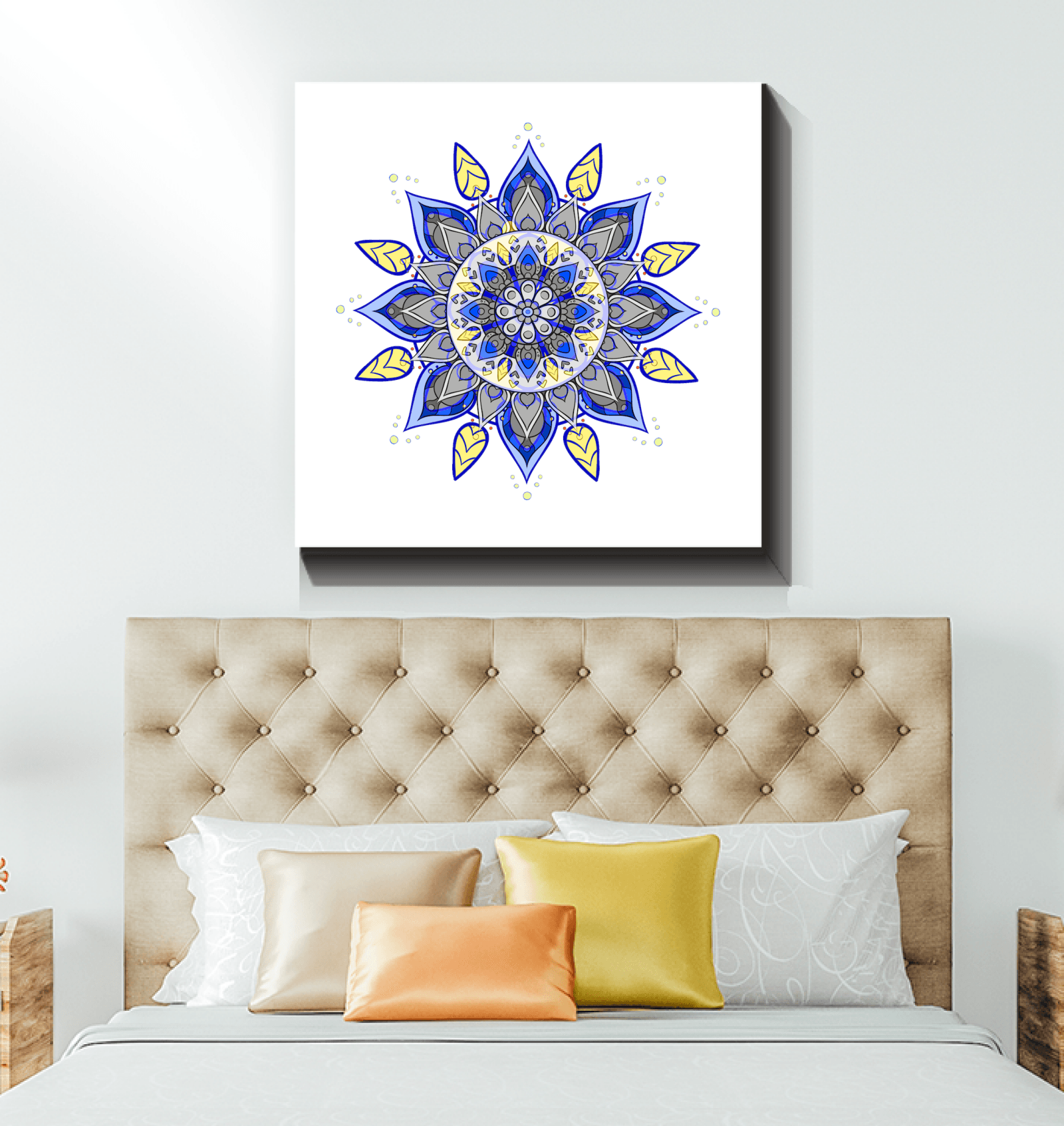 Celestial Mandala Metal Wall Art - Beyond T-shirts