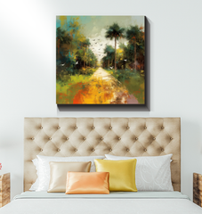 Enchanted Forest Escape Wrapped Canvas