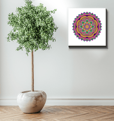 Mandala Tranquility Wood Carving - Beyond T-shirts