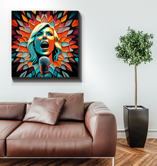 Electro Pop Canvas
