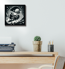 Lyrical Landscape Wrapped Canvas