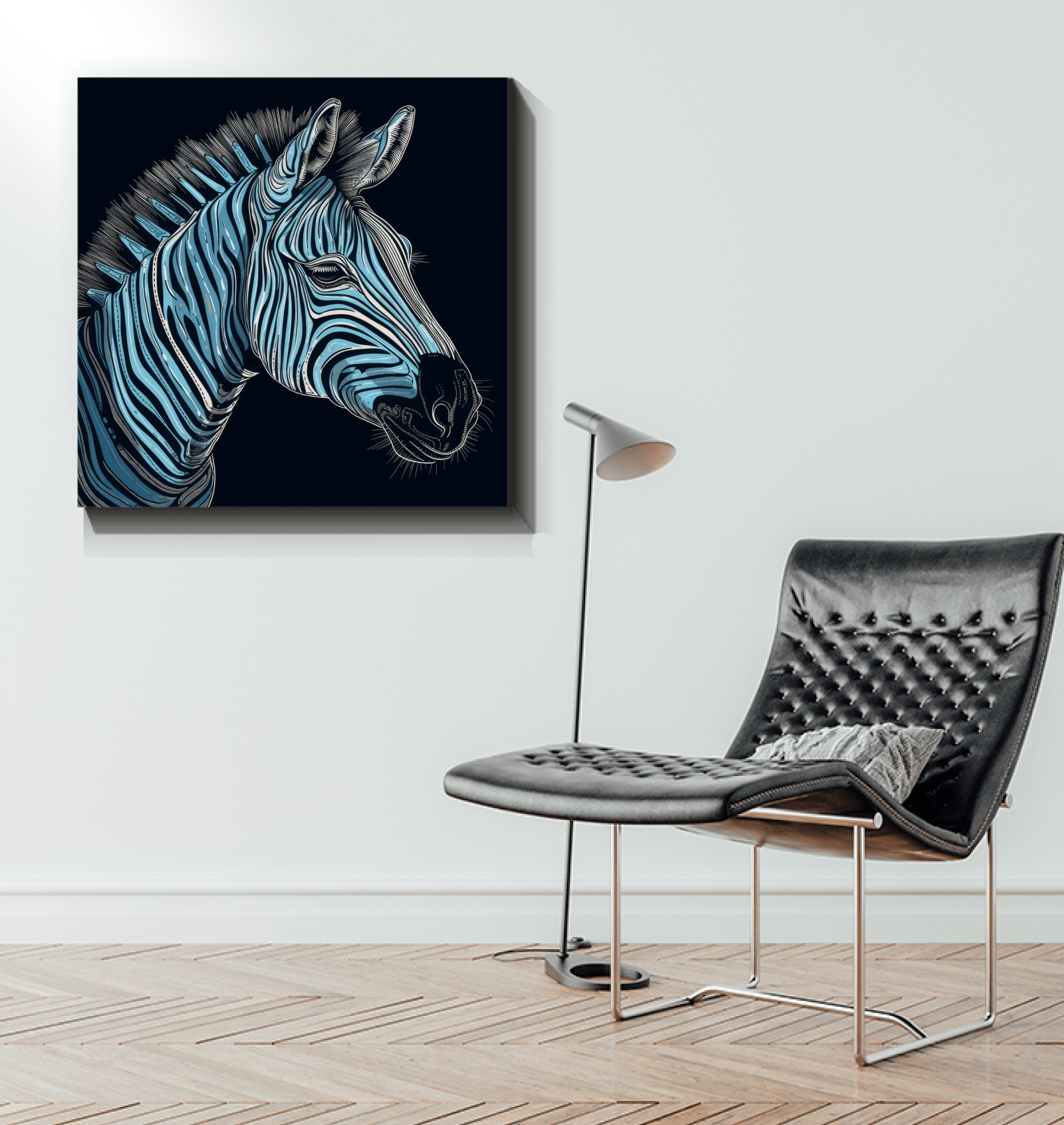 Zebra Family Bonding Canvas - Beyond T-shirts