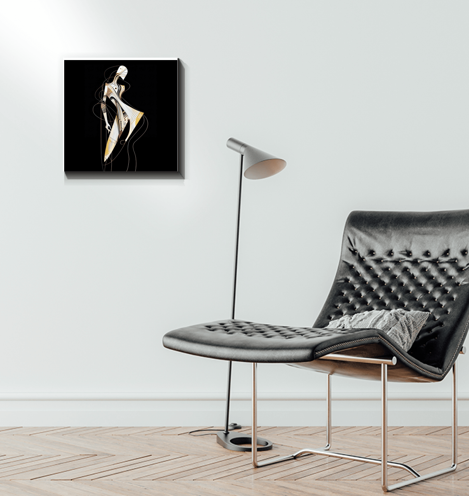 Contemporary Fashion Collage Canvas - Beyond T-shirts