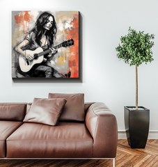 Timeless Harmony Minimalist Abstract Wrapped Canvas
