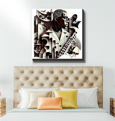 Note Nirvana Wrapped Canvas