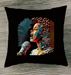 Vintage Vinyl Indoor Pillow