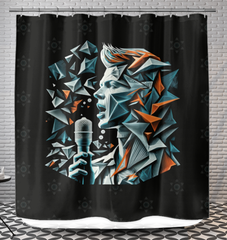 Flute Fantasy Shower Curtain
