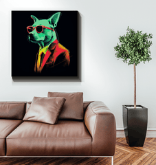 Loyal Companion Canvas Art - Beyond T-shirts