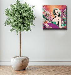 Detailed artwork on Surfing 5 02 Wrapped Canvas