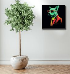 Loyal Companion Canvas Art - Beyond T-shirts