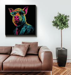 Serene Farm Life Canvas Print - Beyond T-shirts