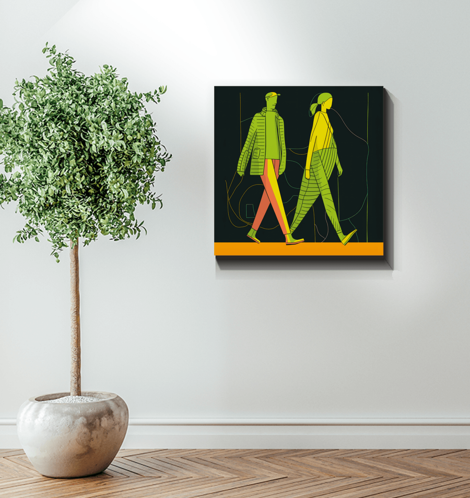 Elegance in Graffiti Art Canvas - Beyond T-shirts