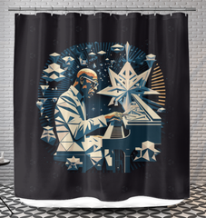 Octave Ombre Shower Curtain