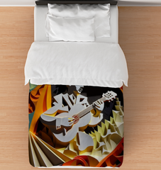 Reggae Rhythm Duvet Cover