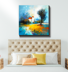 Desert Dreamscape Wrapped Canvas