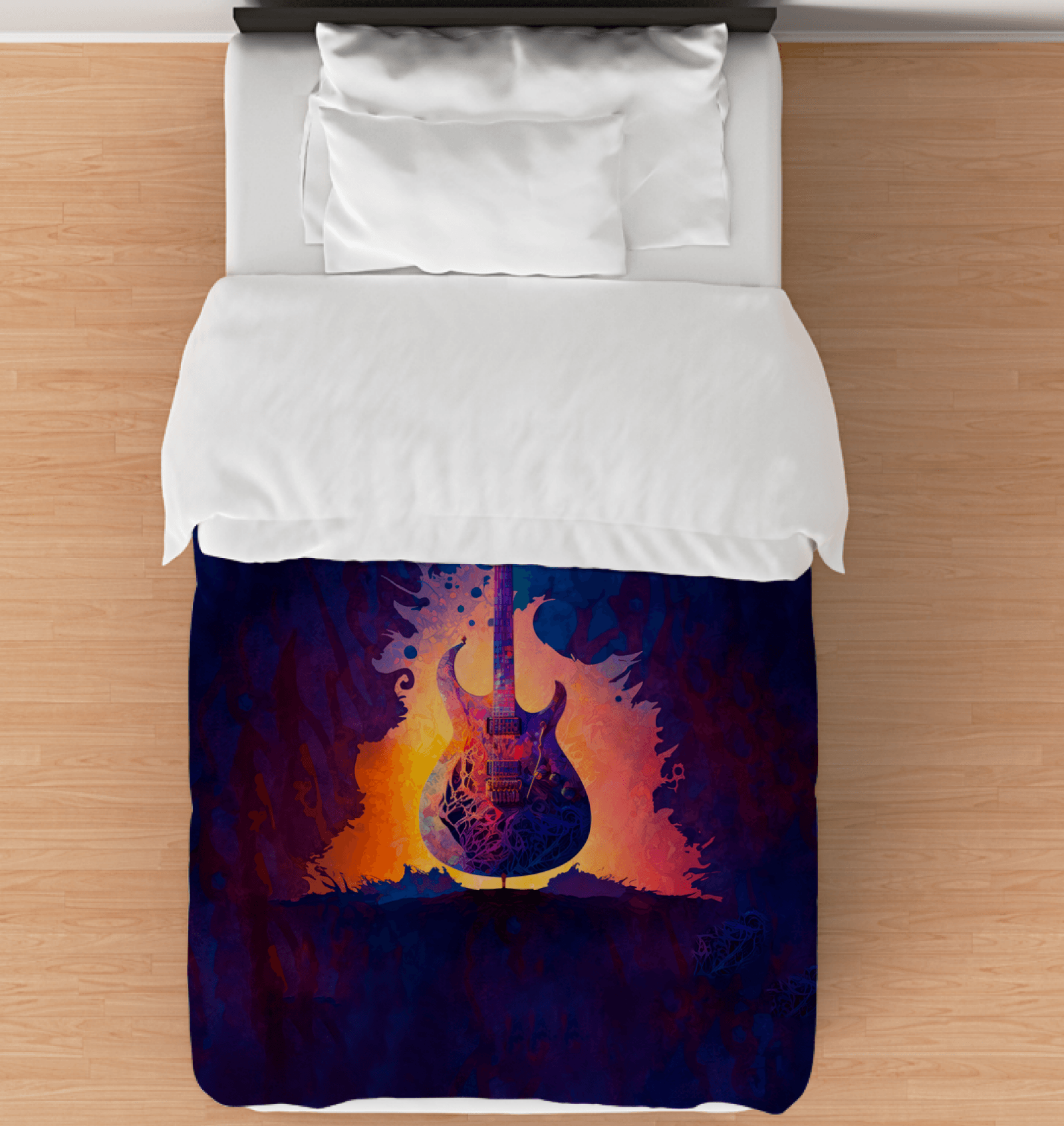Music Muse Comforter: Inspirational Bedding - Beyond T-shirts
