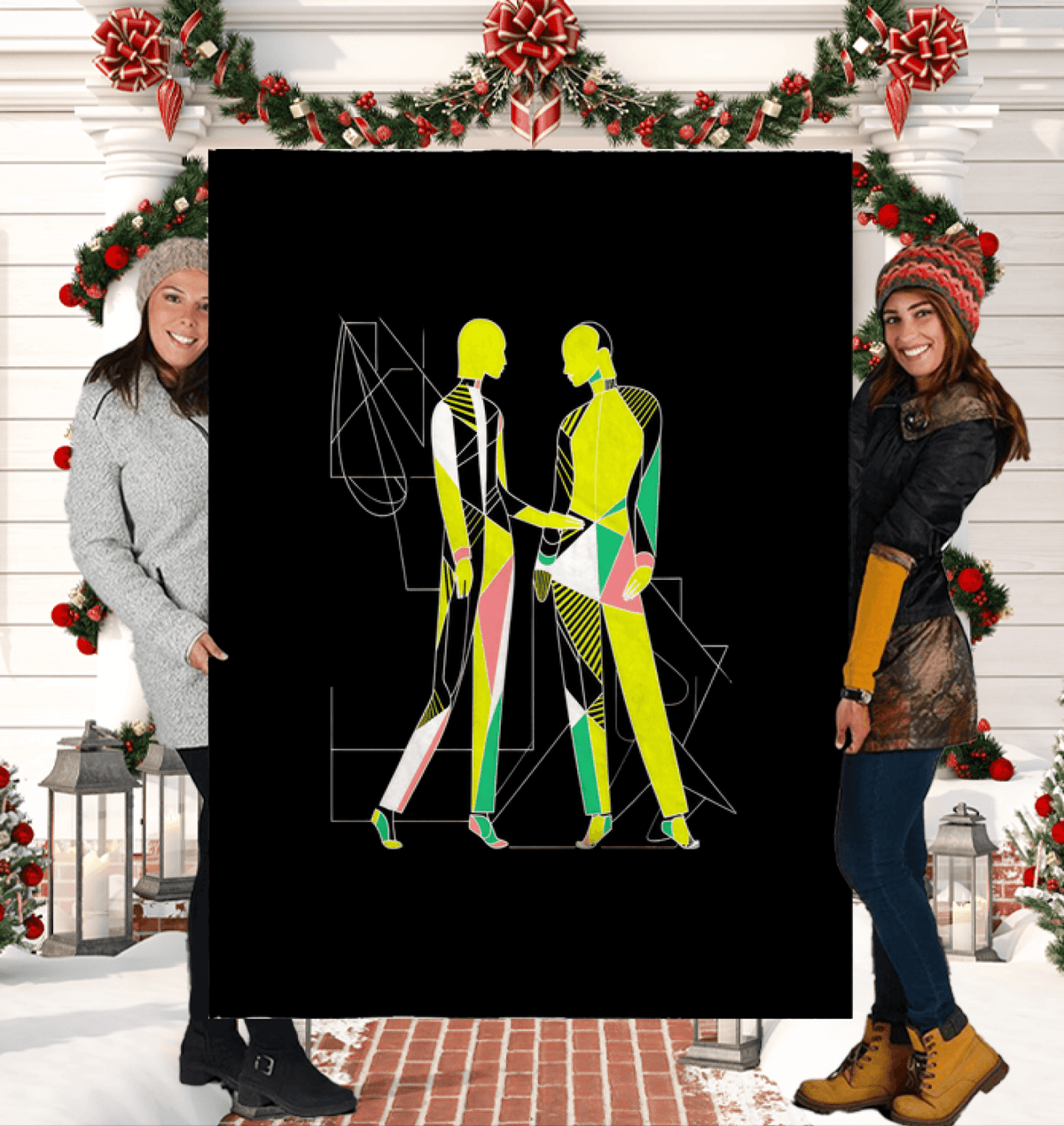 Chic Couture Abstract Sherpa Luxury - Beyond T-shirts