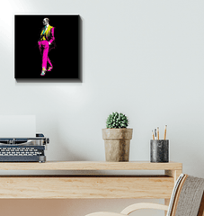Dynamic Fashion Illustration Canvas - Beyond T-shirts