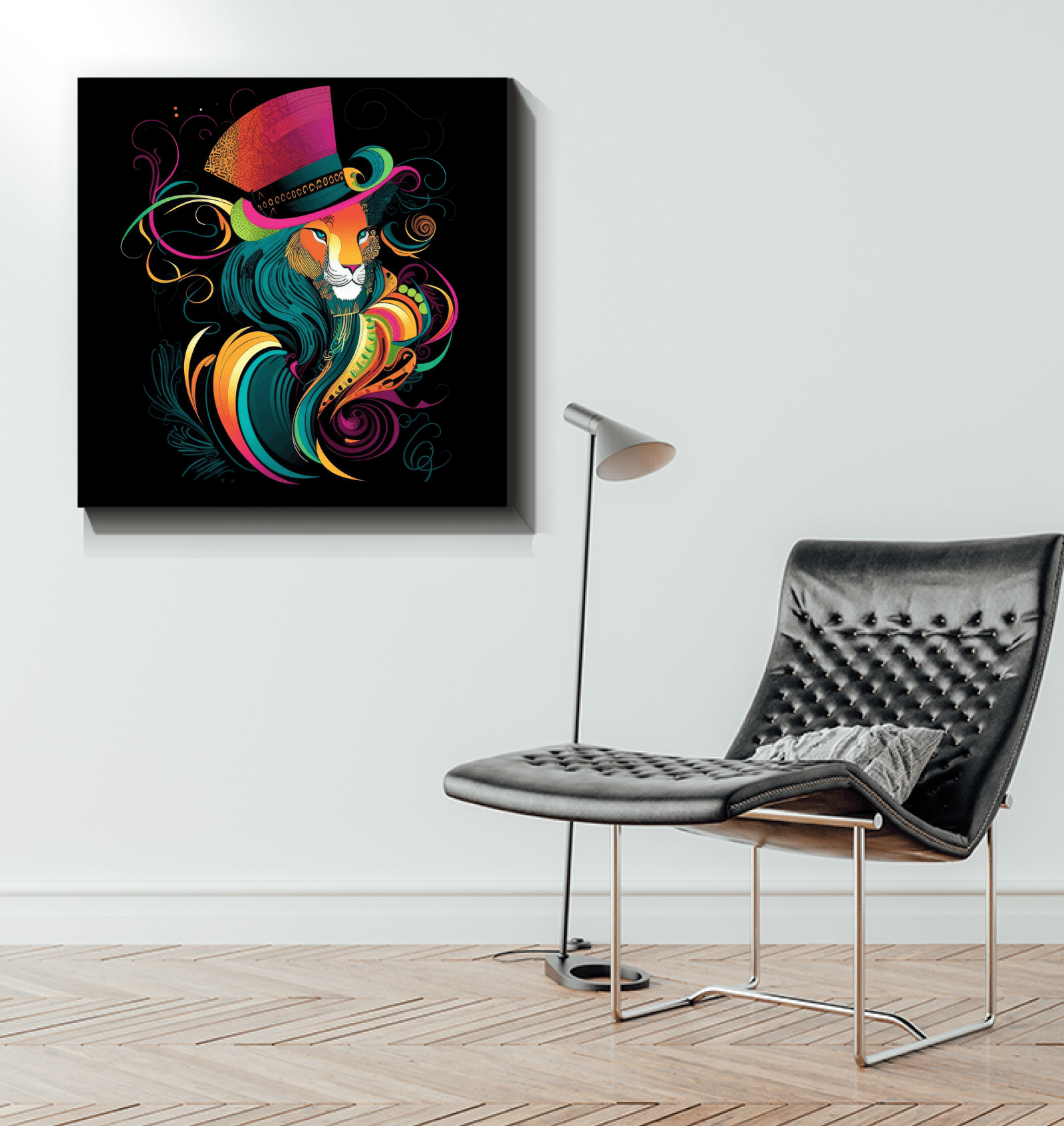 Courageous Monarch Canvas Artwork - Beyond T-shirts