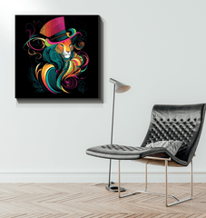 Courageous Monarch Canvas Artwork - Beyond T-shirts