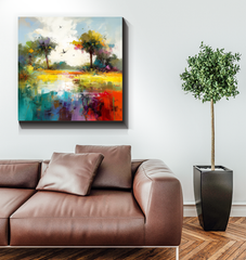 Canyon Adventure Landscape Canvas Print