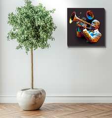 Punk's Not Dead Wrapped Canvas