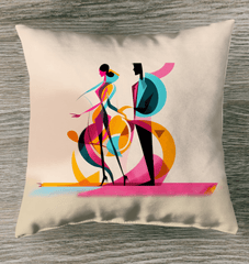 Abstract Elegance Accent Pillow - Beyond T-shirts