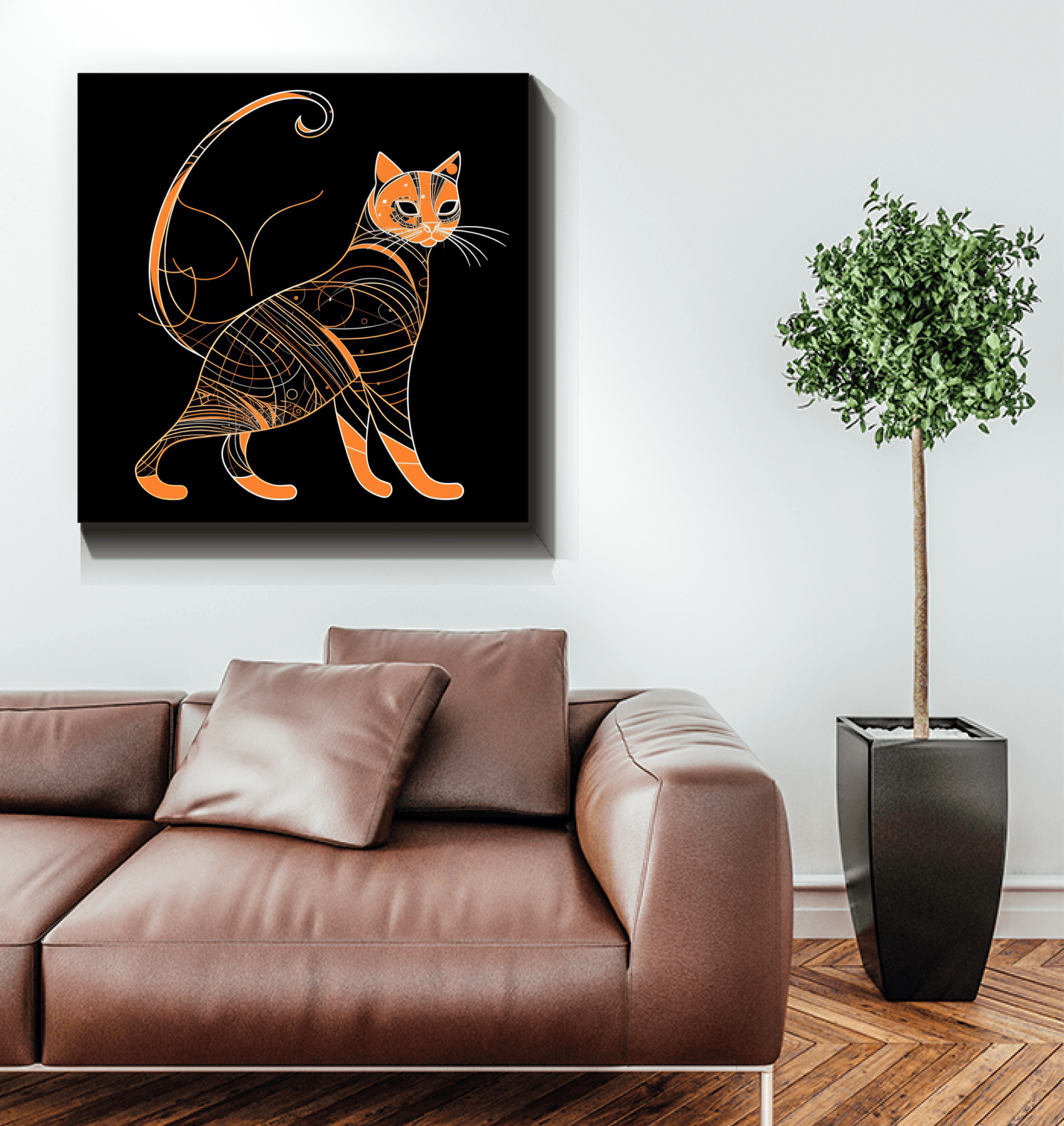 Elegant Abyssinian Sunset Watch Canvas - Beyond T-shirts