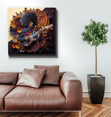 Lyrical Whisper Wrapped Canvas